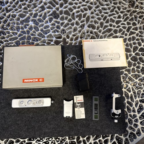 Minox miniaturkamera mit - c,