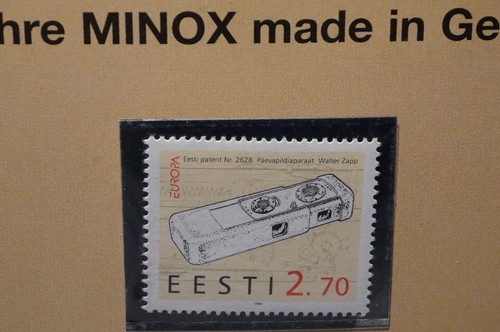Minox 8x11 briefmarke - minox,